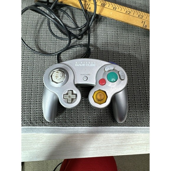 Original Nintendo Game Cube Controller - Official License Platinum Gray Vintage - Picture 6 of 6